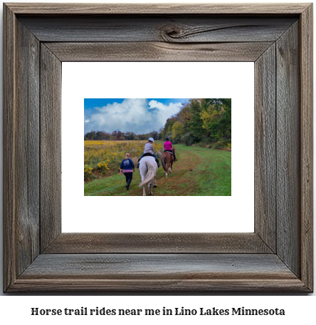 horse trail rides near me in Lino Lakes, Minnesota